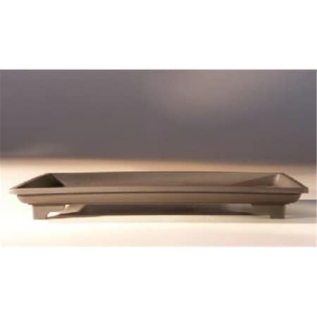 Parche 7 x 4.75 x 1.5 in. Humidity & Drip Bonsai Tray - Medium & Small PA2529692